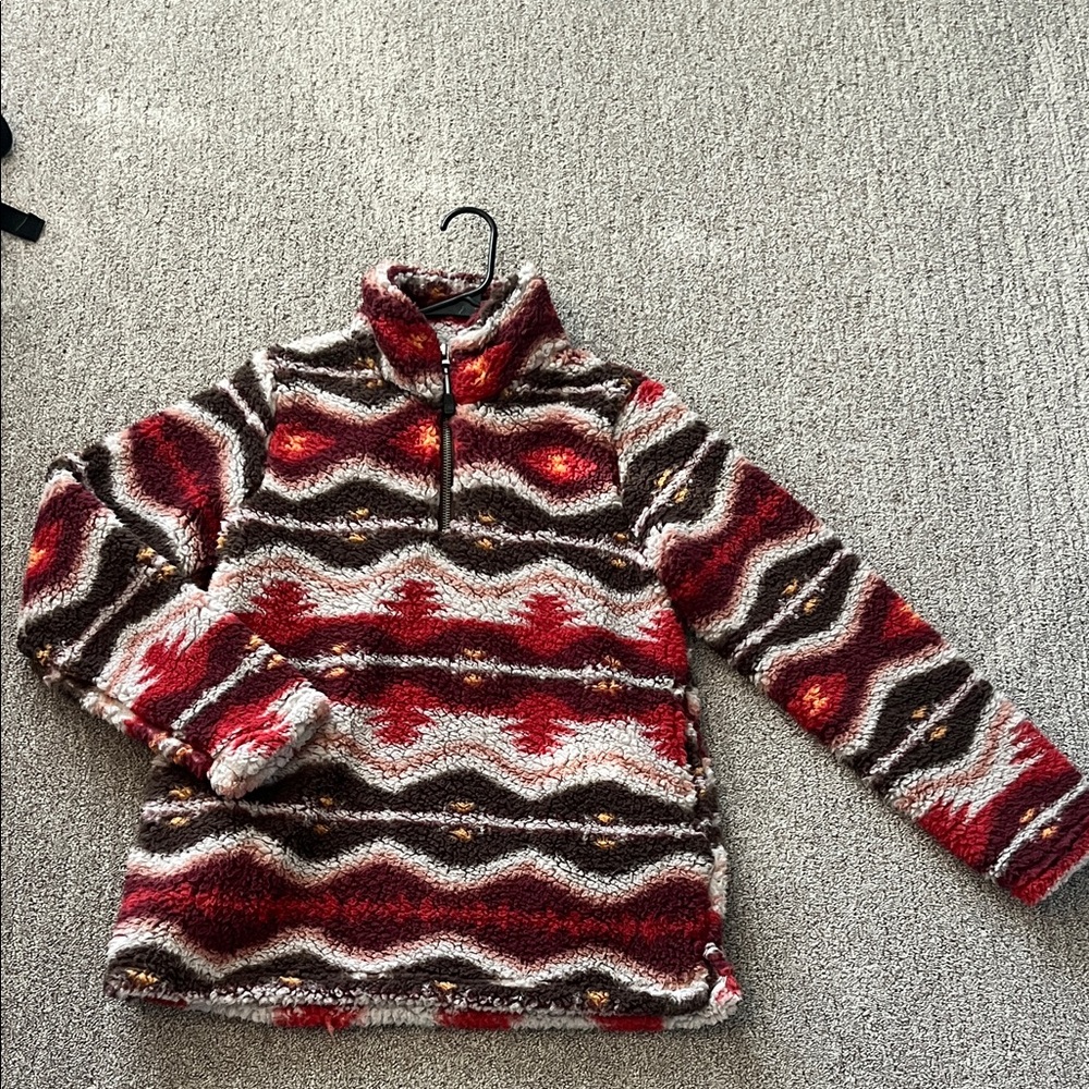 Roper womens Patterned Fleece zip